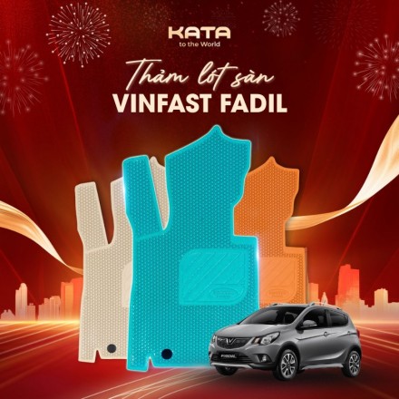 Thảm Lót Sàn Ô Tô VinFast Fadil Cao Cấp Chính Hãng KATA