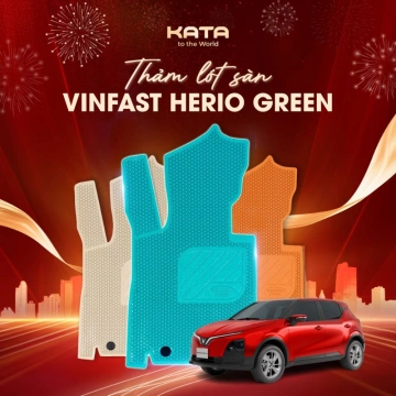 Thảm Lót Sàn Ô Tô VinFast Herio Green