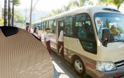 Thảm lót sàn ô tô xe đưa đón học sinh nào an toàn mà chất lượng nhất?