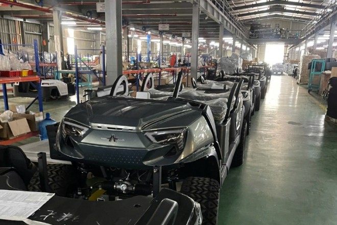 Thảm lót sàn xe điện sân golf bền đẹp, nâng tầm hình ảnh doanh nghiệp