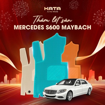 Thảm lót sàn xe Mercedes S600 Maybach 2021-2025