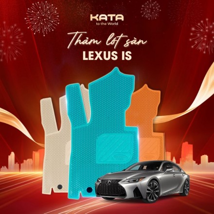 Thảm lót sàn ô tô Lexus IS 2021