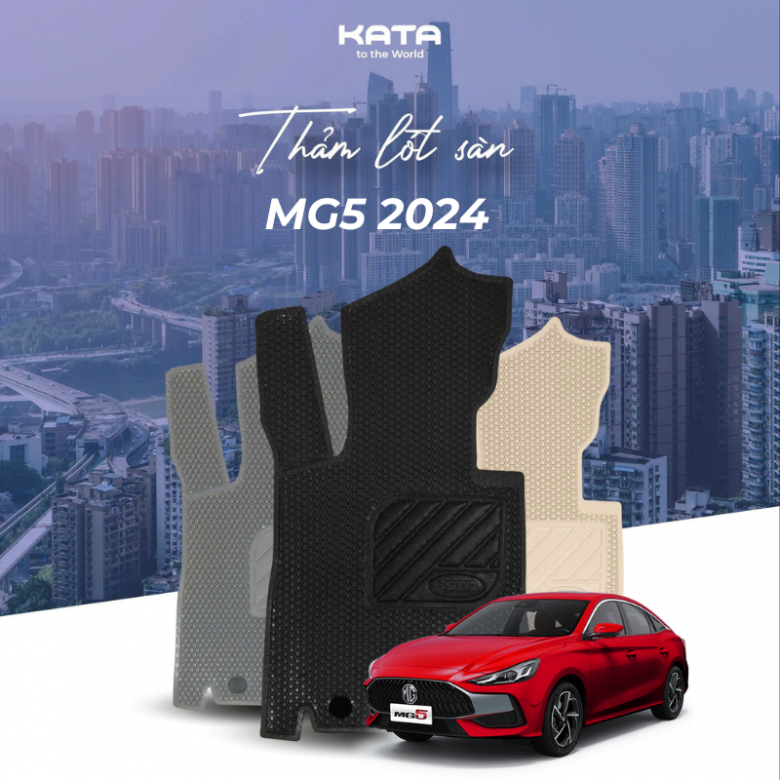  Thảm lót sàn ô tô MG5 2024