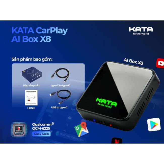 Android Box KATA CarPlay AI Box