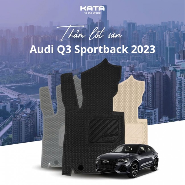 Thảm lót sàn ô tô Audi Q3 Sportback 2023