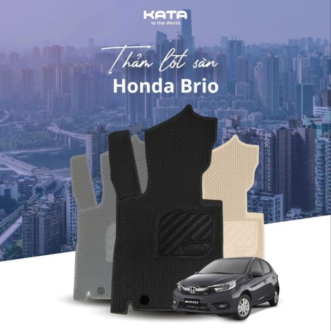 Thảm lót sàn xe ô tô Honda Brio KATA