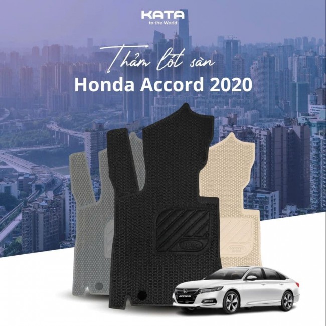 Thảm lót sàn ô tô Honda Accord 2020 Cao Cấp 