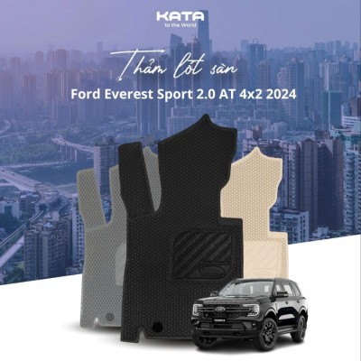 Thảm Lót Sàn Ô Tô Ford Everest Sport 2.0 AT 4x2 2024