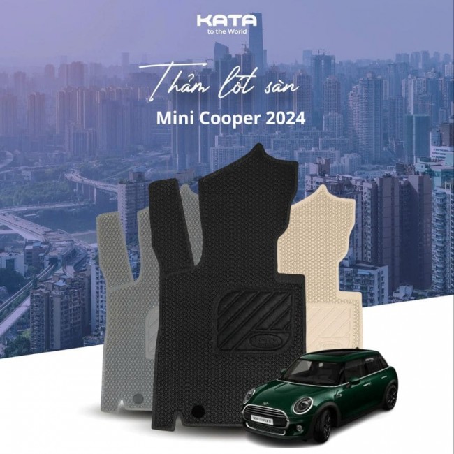 Thảm Lót Sàn Ô Tô Mini Cooper 2024