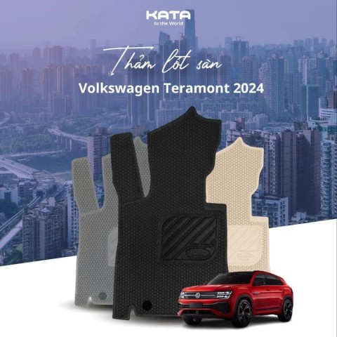 Thảm Lót Sàn Ô Tô Volkswagen Teramont 2021-2025 SUV 7 chỗ