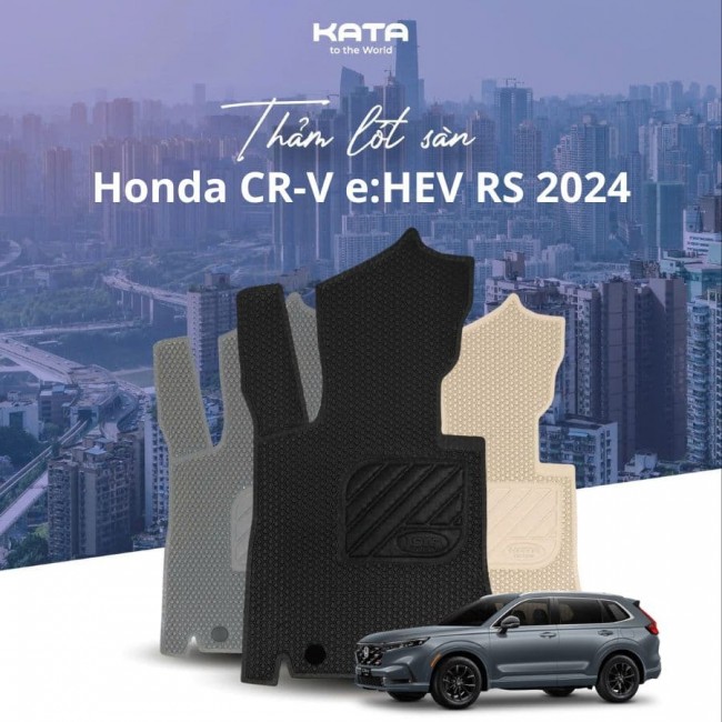 Thảm Lót Sàn Ô Tô Honda CR-V e:HEV RS 2024 