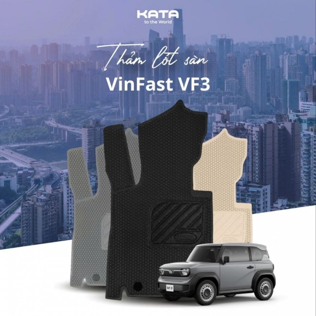 Thảm Lót Sàn Ô Tô VinFast VF3 