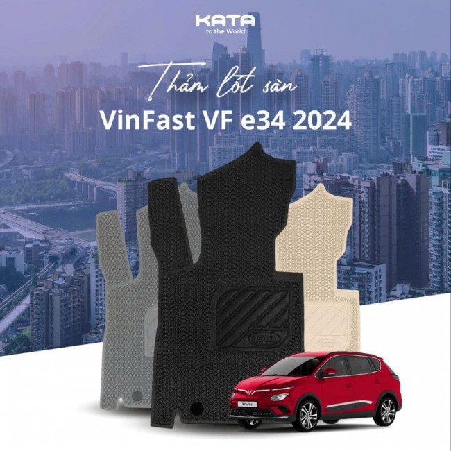 Thảm lót sàn ô tô VinFast VF e34 2024