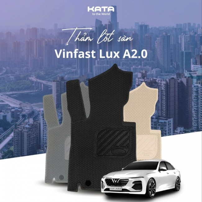 Thảm lót sàn ô tô VinFast LUX SA 2.0 - Phiên bản PRO