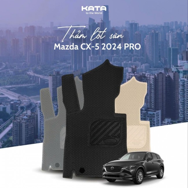 Thảm Lót Sàn Ô Tô Mazda CX-5 2024 PRO