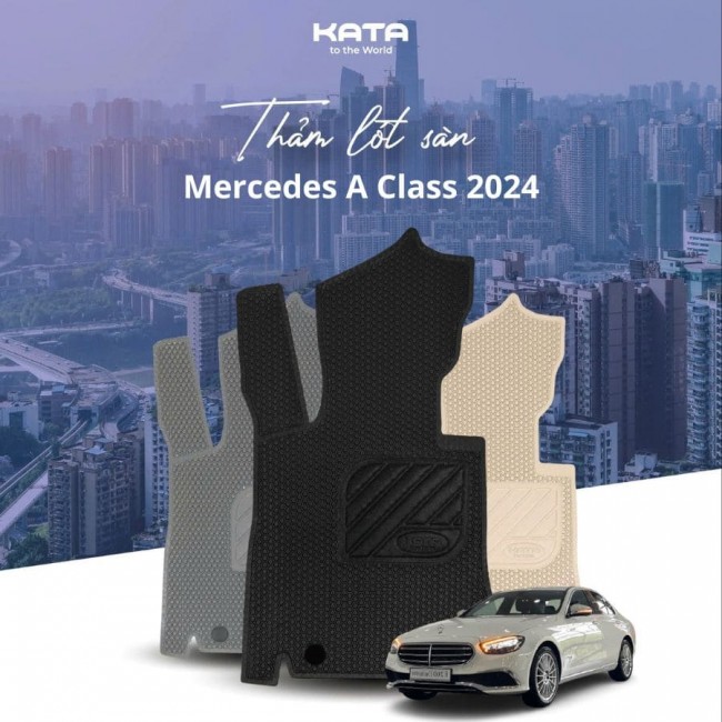 Thảm trải sàn ô tô Mercedes A Class 2024