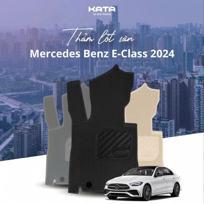 Thảm Lót Sàn Ô Tô Mercedes Benz E-Class 2024 