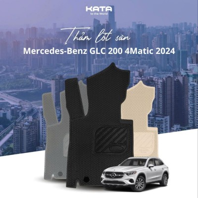 Thảm Lót Sàn Ô Tô Mercedes-Benz GLC 200 4Matic 2024