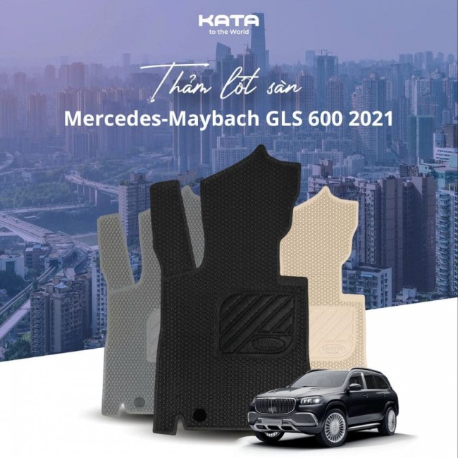 Thảm lót sàn ô tô Mercedes-Maybach GLS 600 2021