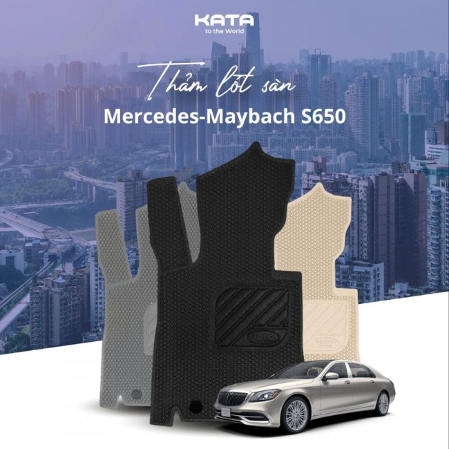 Thảm lót sàn ô tô Mercedes-Maybach S650 