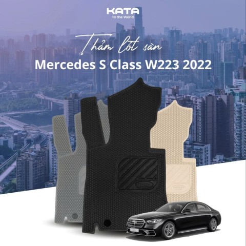 Thảm Lót Sàn Xe Hơi Mercedes S Class W223 2022-2025