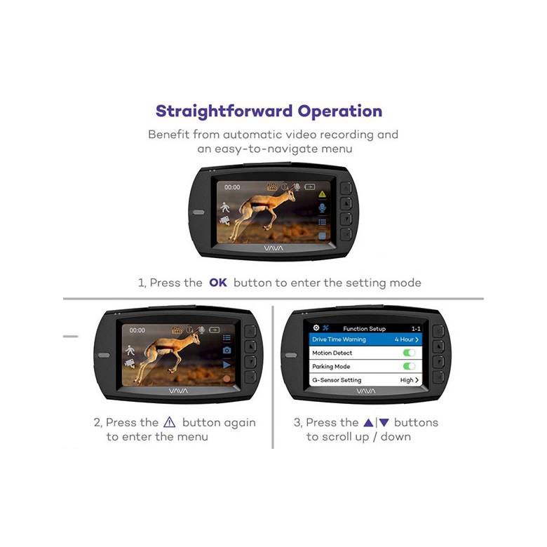 Camera hành trình VAVA Dash Cam VD - 008