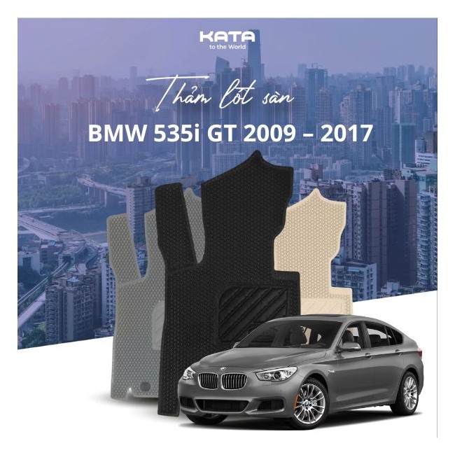 Thảm lót sàn ô tô BMW 535i GT 2009 – 2017 