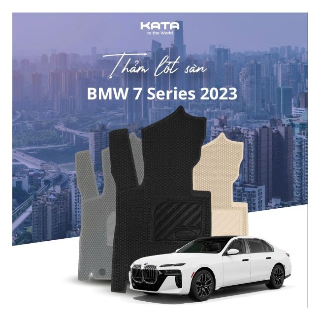 Thảm Lót Sàn Ô Tô BMW 7 Series 2023