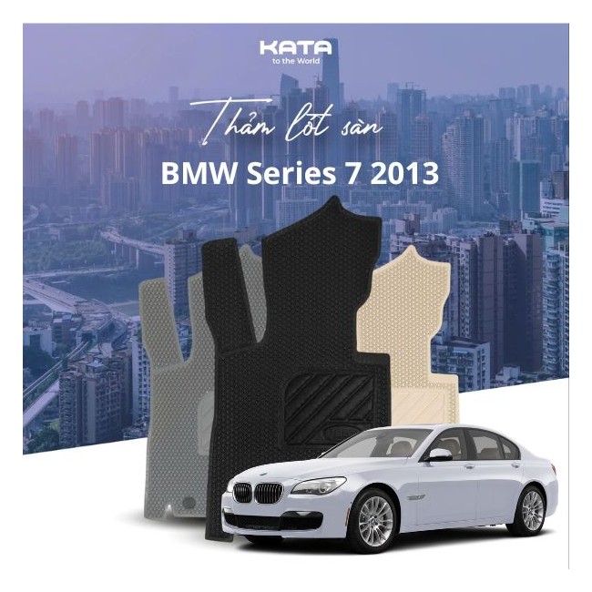 Thảm lót sàn ô tô BMW Series 7 2013 (2008 - 2015)