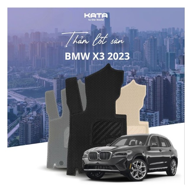 Thảm Lót Sàn Ô Tô BMW X3 2023