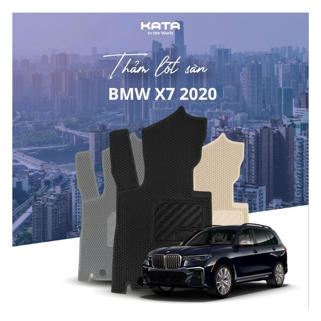 Thảm lót sàn ô tô BMW X7 2020