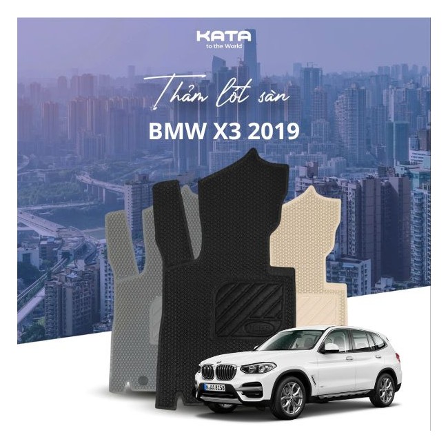 Thảm lót sàn ô tô cho BMW X3 2019