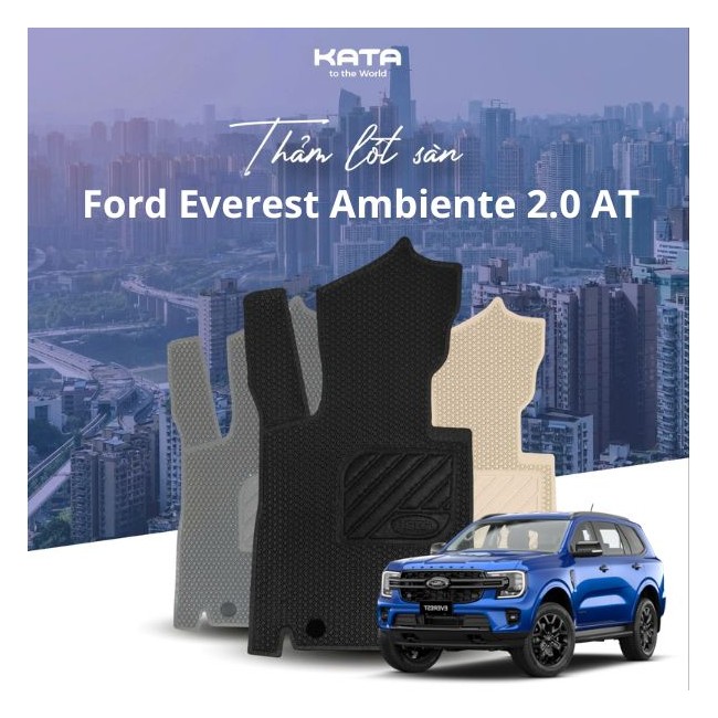 Thảm Lót Sàn Ô Tô Ford Everest Ambiente 2.0 AT 4x2 2024