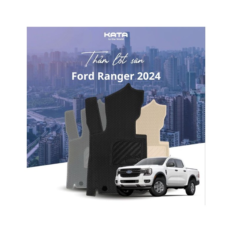 Thảm Lót Sàn Ô Tô Ford Ranger 2024 