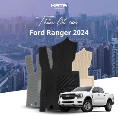 Thảm Lót Sàn Ô Tô Ford Ranger 2024 