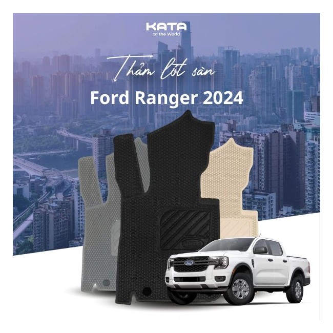 Thảm Lót Sàn Ô Tô Ford Ranger 2024 