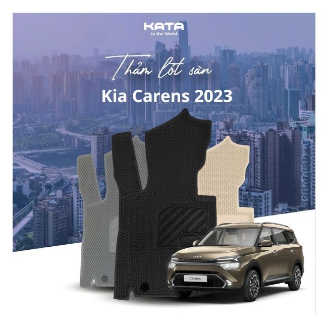  Thảm Lót Sàn Ô Tô Kia Carens 2023