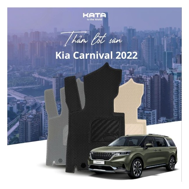 Thảm Lót Sàn Ô Tô KIA Carnival 2022 