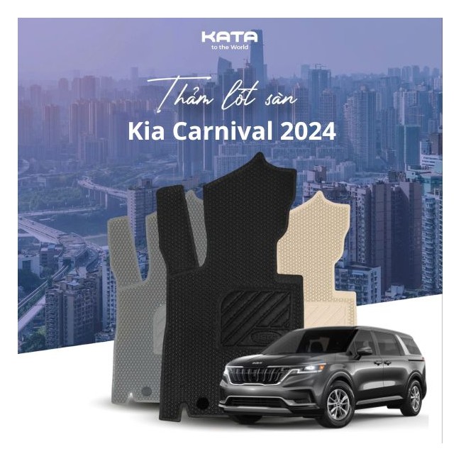 Thảm Lót Sàn Ô Tô Kia Carnival 2024