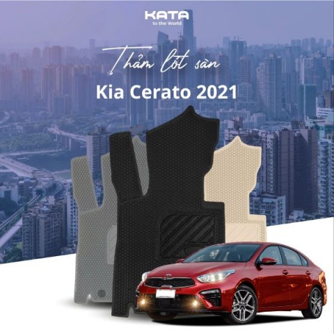 Thảm lót sàn xe ô tô Kia K3 Cerato 2021-2025 KATA