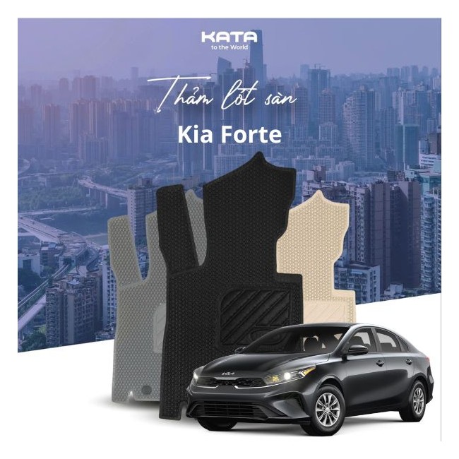 Thảm lót sàn ô tô Kia Forte