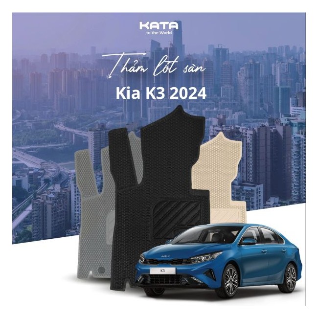 Thảm lót sàn ô tô Kia K3 2024