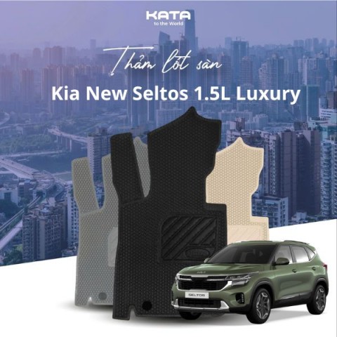 Thảm Lót Sàn Ô Tô Kia New Seltos 1.5L Luxury 2024 