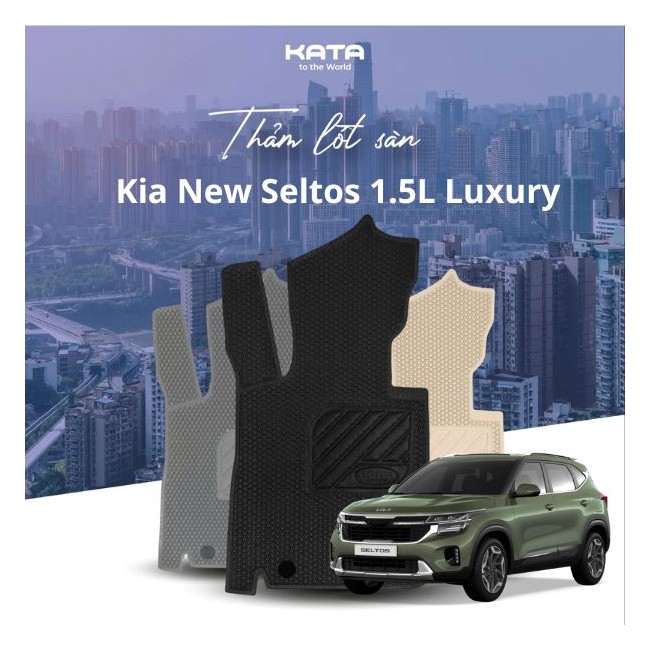 Thảm Lót Sàn Ô Tô Kia New Seltos 1.5L Luxury 2024 