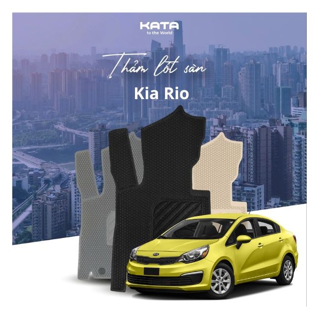 Thảm lót sàn ô tô Kia Rio