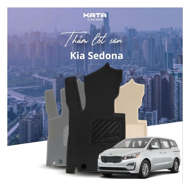 Bộ thảm lót sàn ô tô Kia Sedona