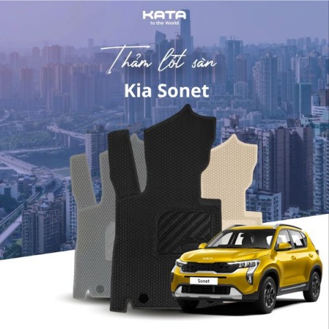  Thảm lót sàn ô tô Kia Sonet