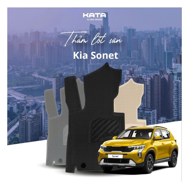  Thảm lót sàn ô tô Kia Sonet