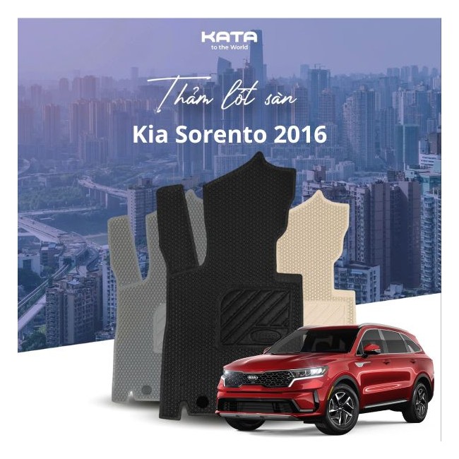 Thảm lót sàn ô tô Kia Sorento 2016