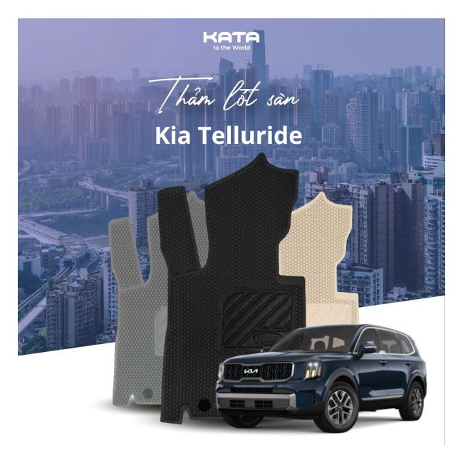  Thảm lót sàn ô tô Kia Telluride 